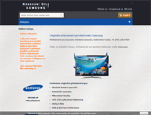 Tablet Screenshot of nahradni-dily-samsung.cz